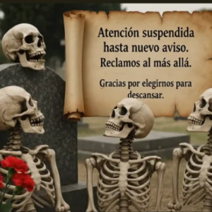 Cementerio en huelga